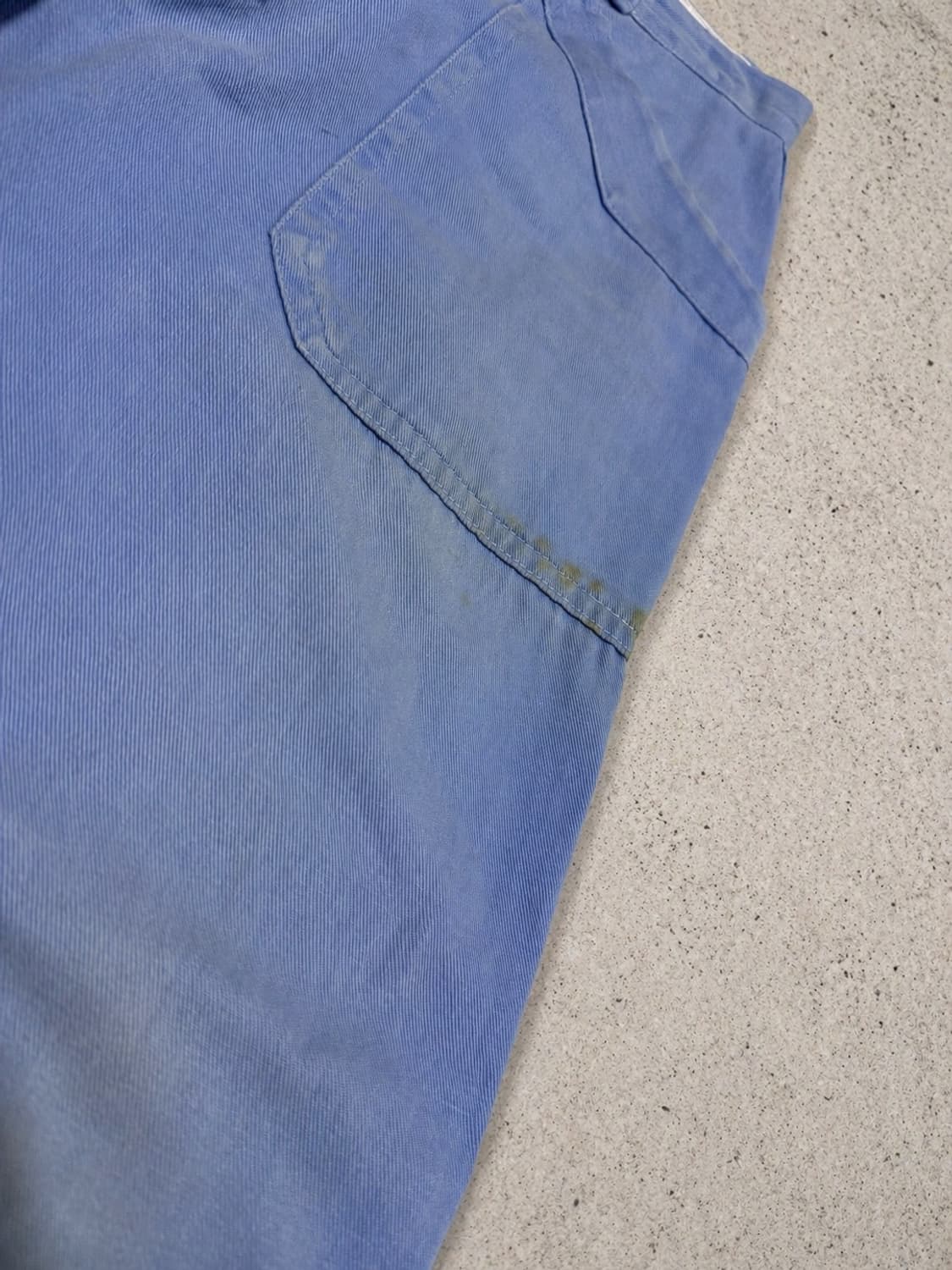 70s 페이디드 블루 워크웨어 팬츠 상품이미지9