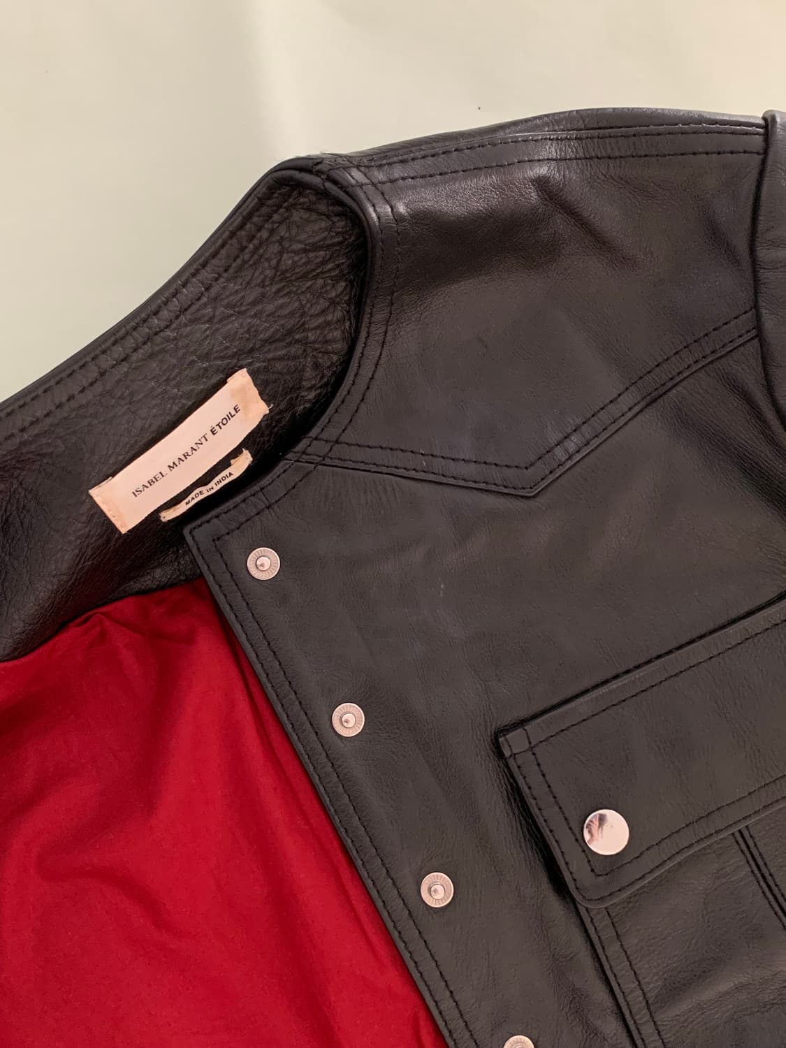 Isabel Marant  Étoile leather Jacket 상품이미지6