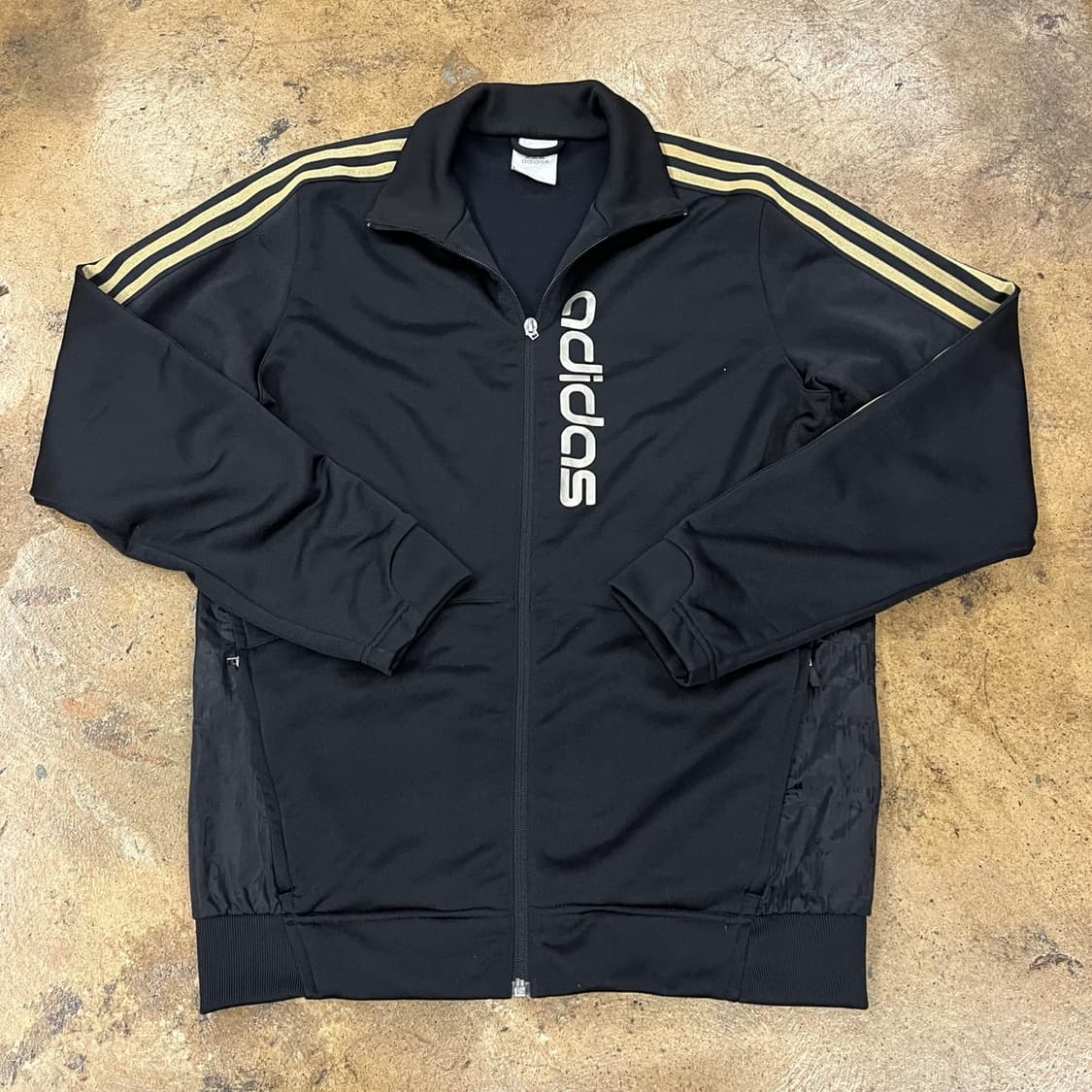 아디다스 검금 블랙 골드 져지 트랙탑 110 상품이미지2