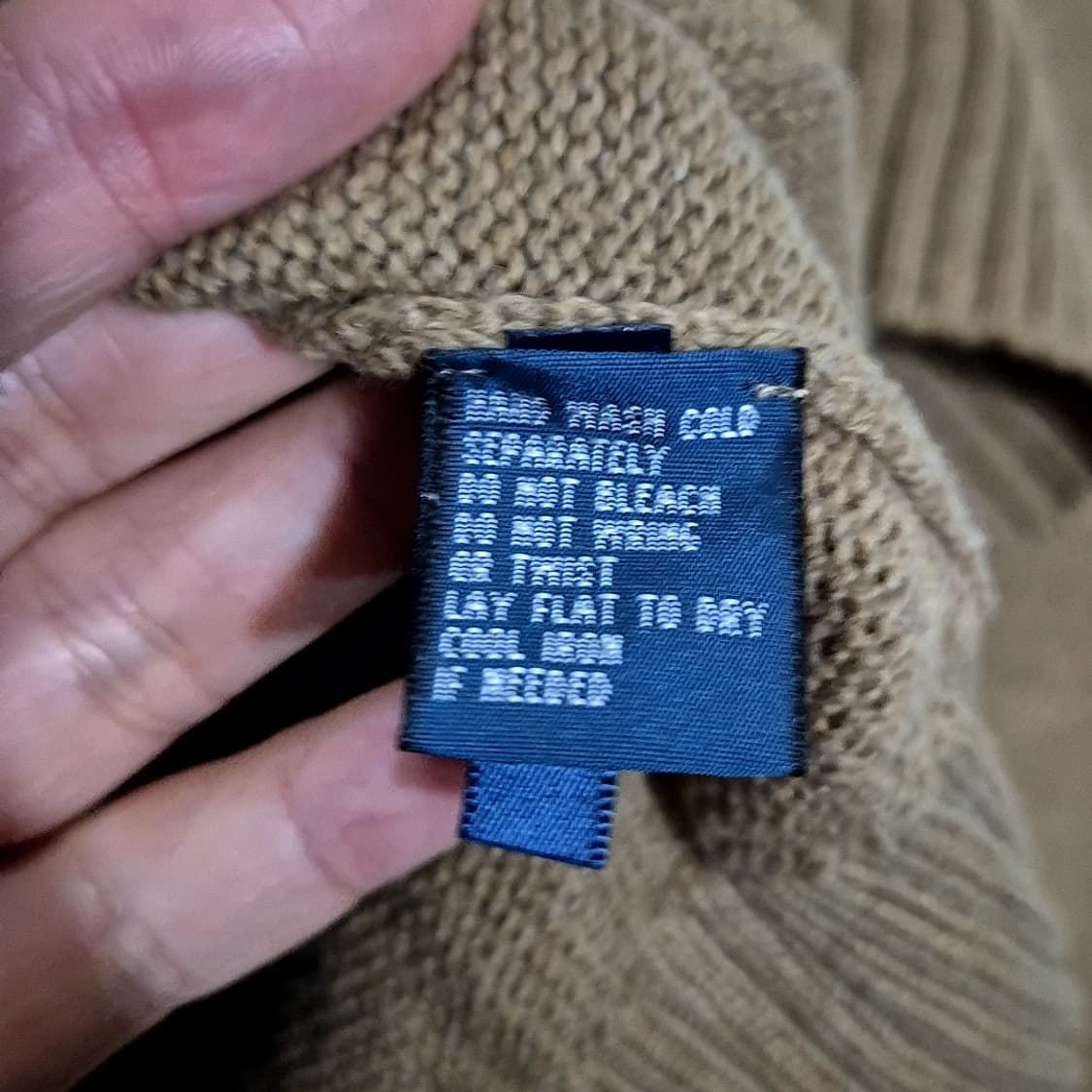 폴로 랄프로렌 반집업 니트 상품이미지6