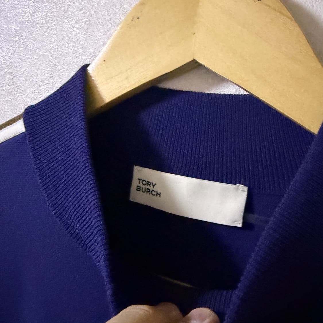 토리버치 테니스 크롭 긴팔 니트 티셔츠 S (55정도) 상품이미지5