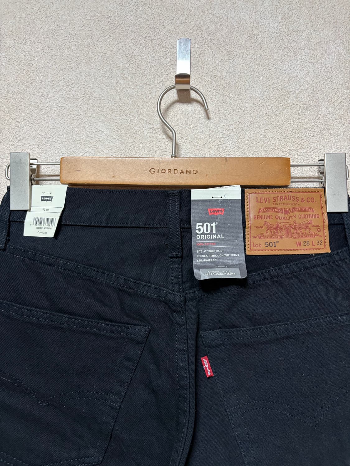 28,30) 리바이스 501 오리지널 00501-0165 상품이미지3