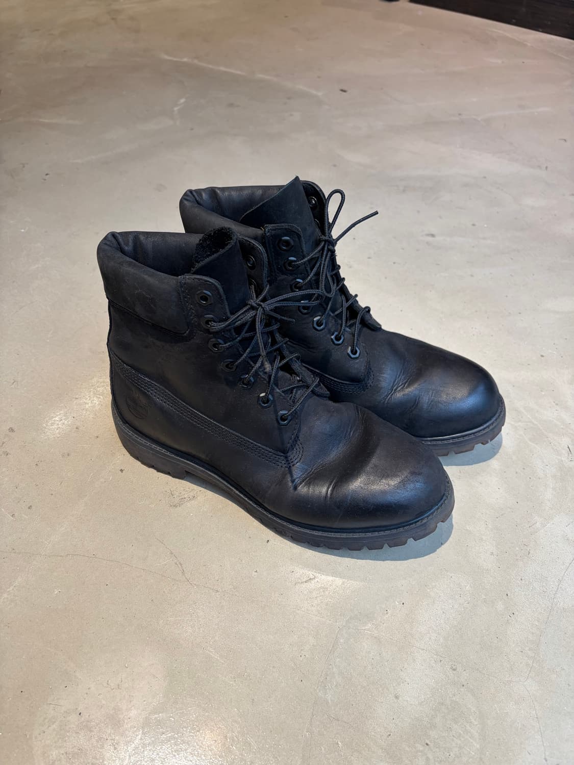 270) Timberland 6인치 블랙 워커 부츠 상품이미지2