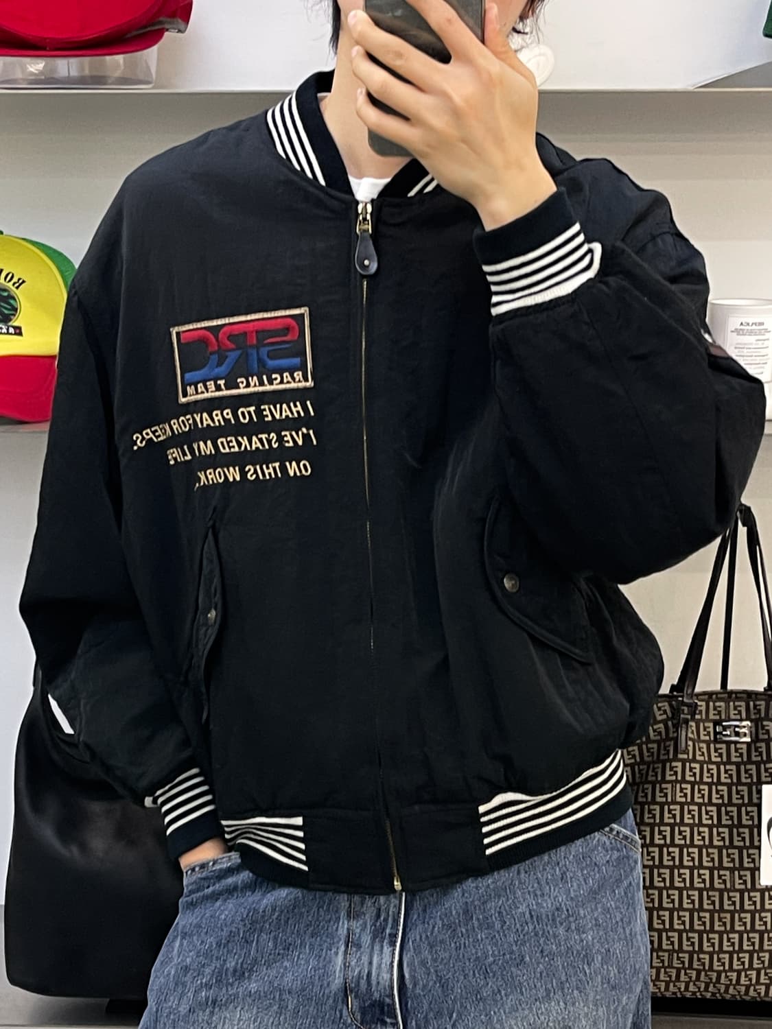 Backfire SRC 레이싱 팀 나일론 자켓 상품이미지2