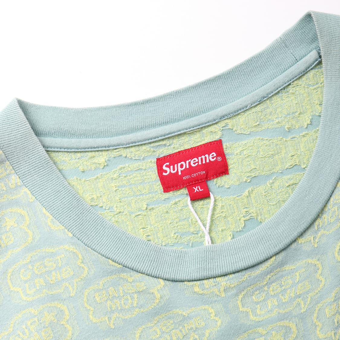 Supreme Word Bubble Jacquard S/S Top 상품이미지5