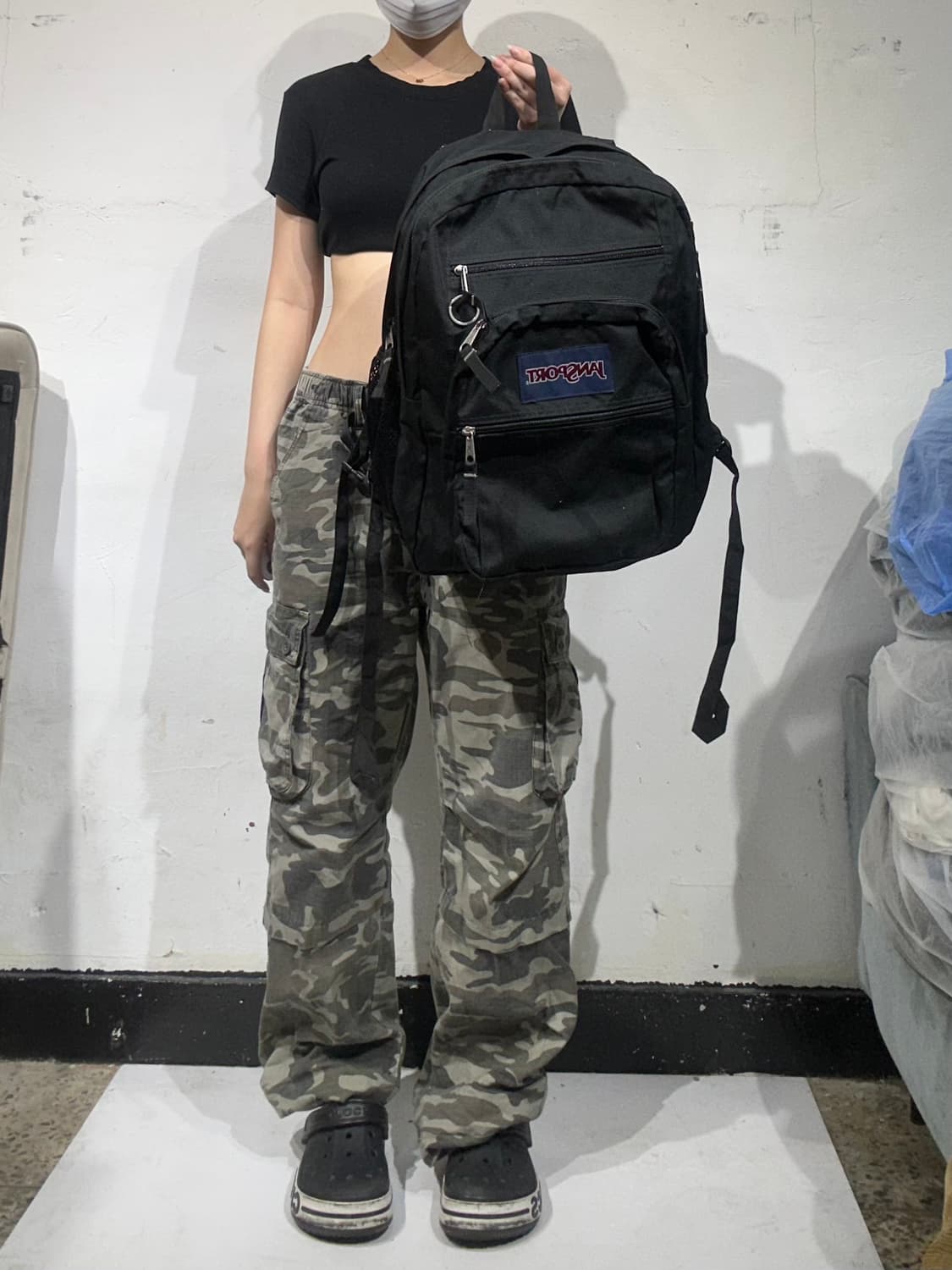 잔스포츠 블랙 백팩 가방 상품이미지2