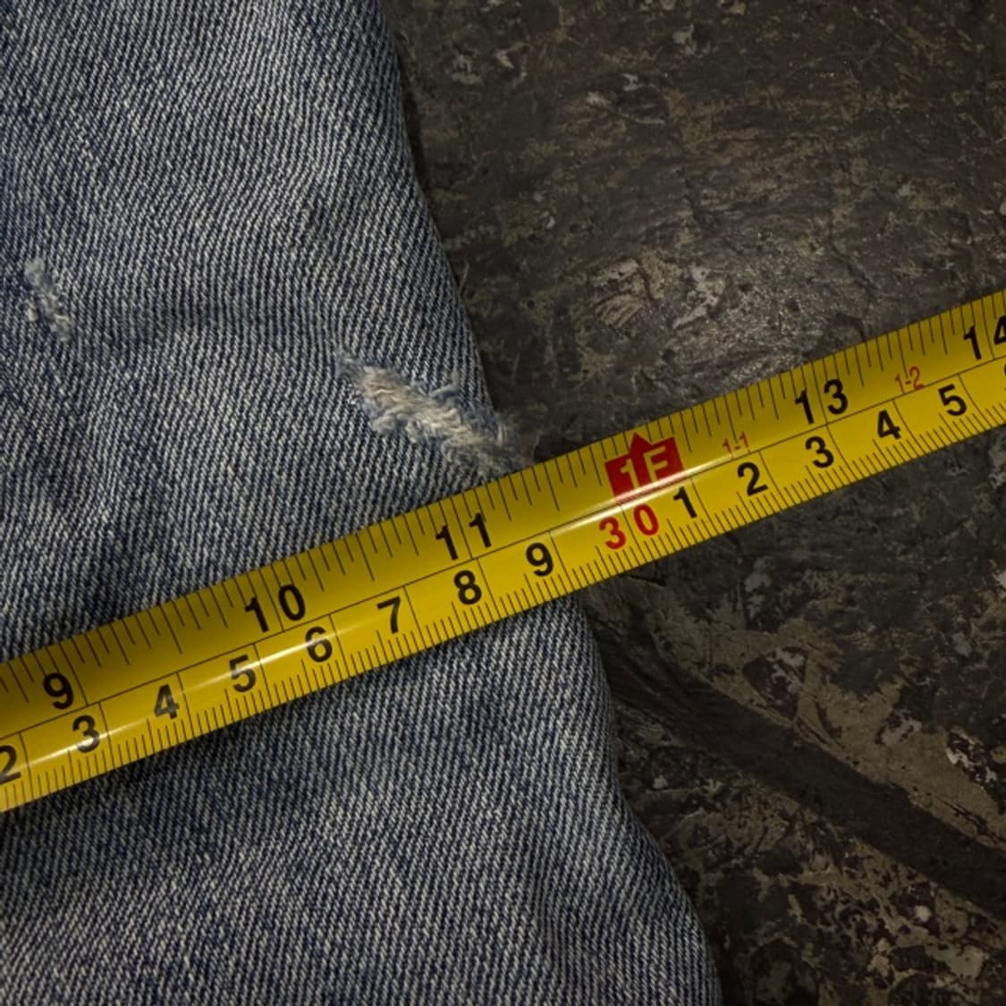 30 리바이스 501 데미지 데님팬츠  상품이미지8