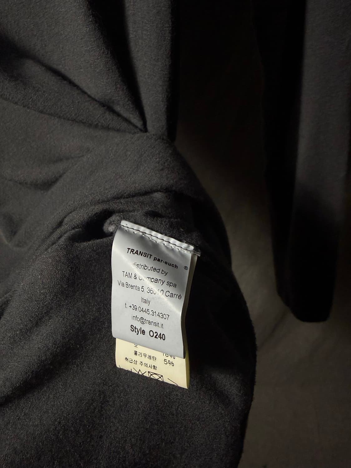Transit Par Such Cut Off Long Sleeve 상품이미지4