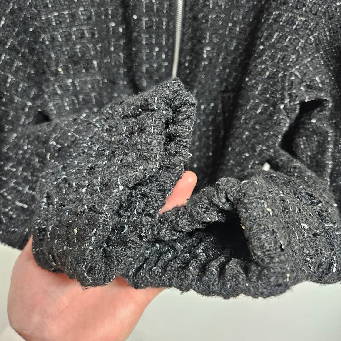 보세 malenkii 트위드 봄버 자켓 F 상품이미지4