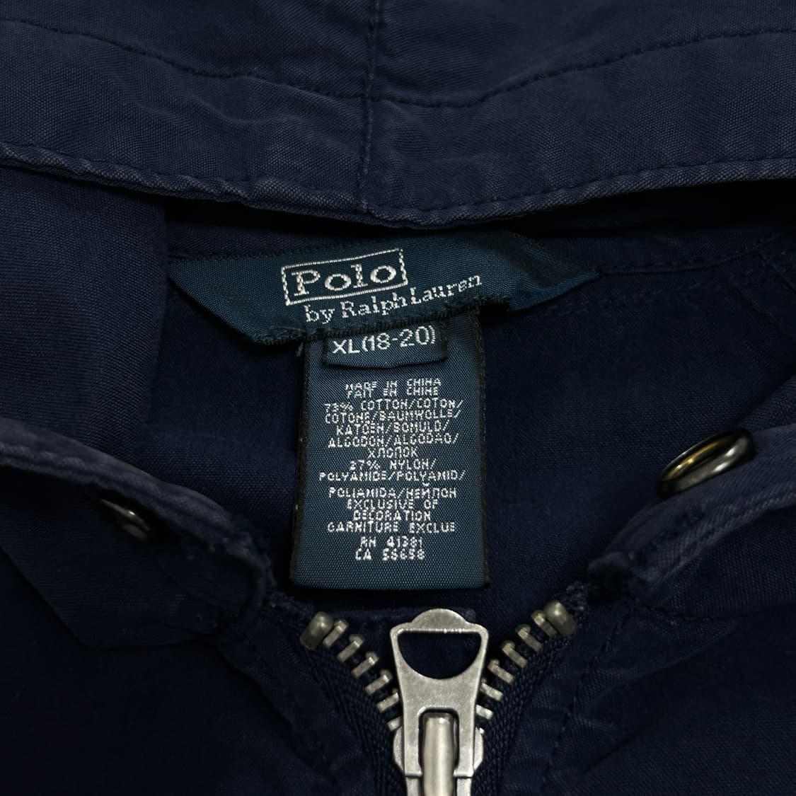폴로 빅포니 네이비 후드자켓 상품이미지6