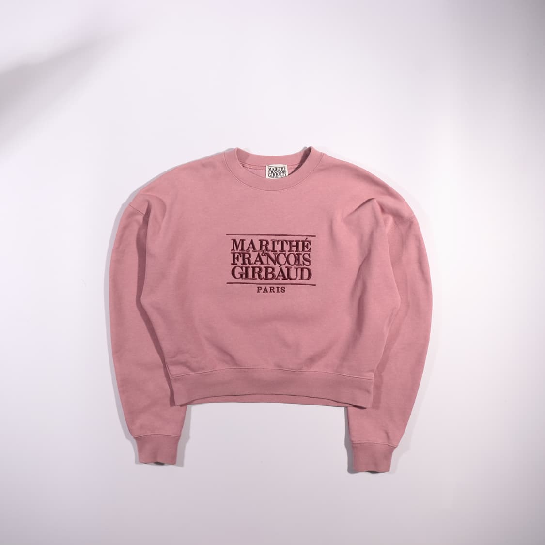 마리떼프랑소와저버 크롭 맨투맨 B446 상품이미지1