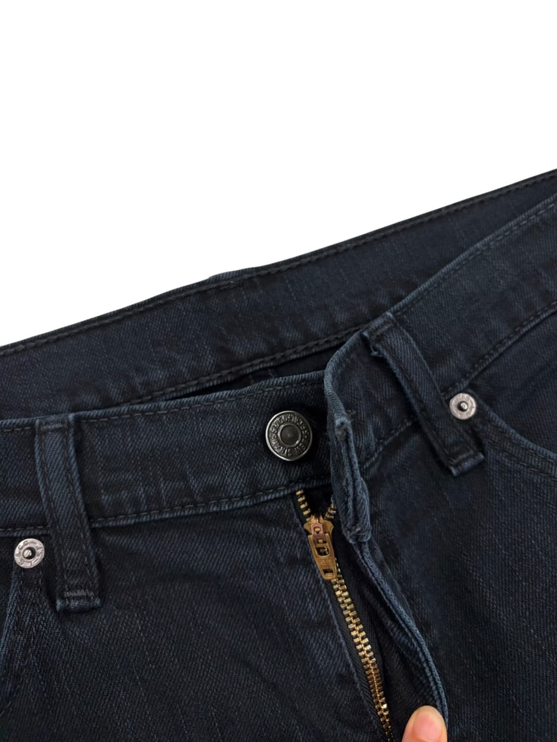 리바이스 블랙네이비 데님팬츠 (34) 상품이미지4