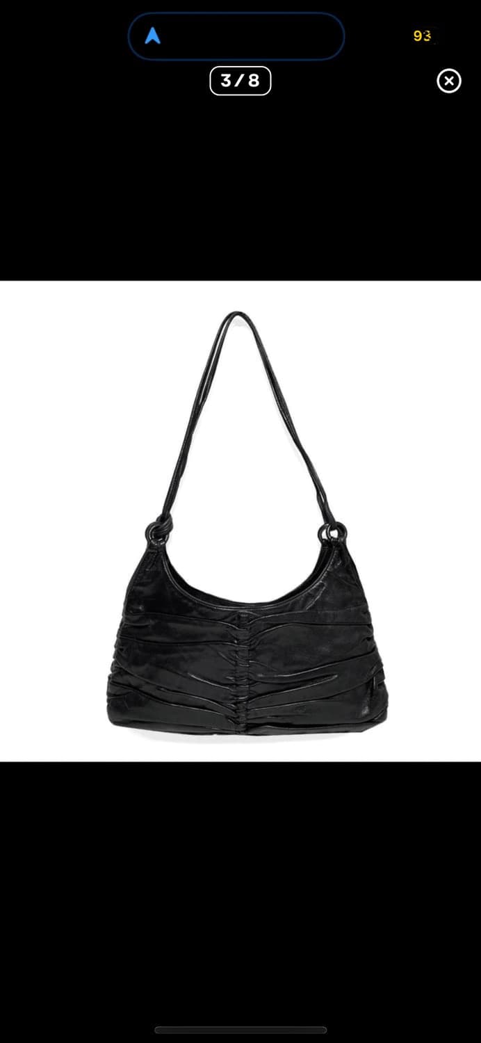 츠모리치사토 링클 레더백 상품이미지5