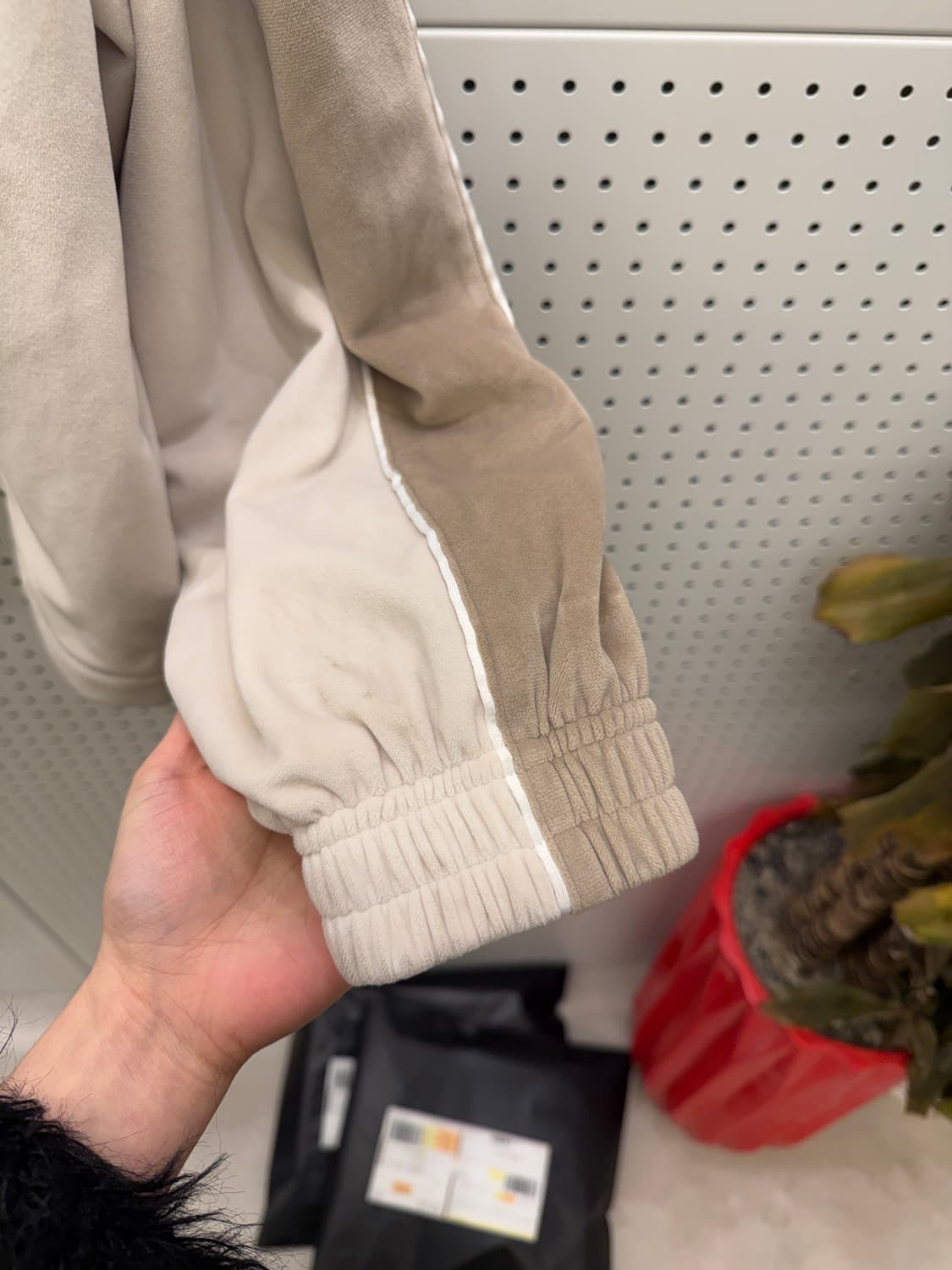 LMC 박시핏 벨벳 트랙탑 져지 U39 상품이미지3