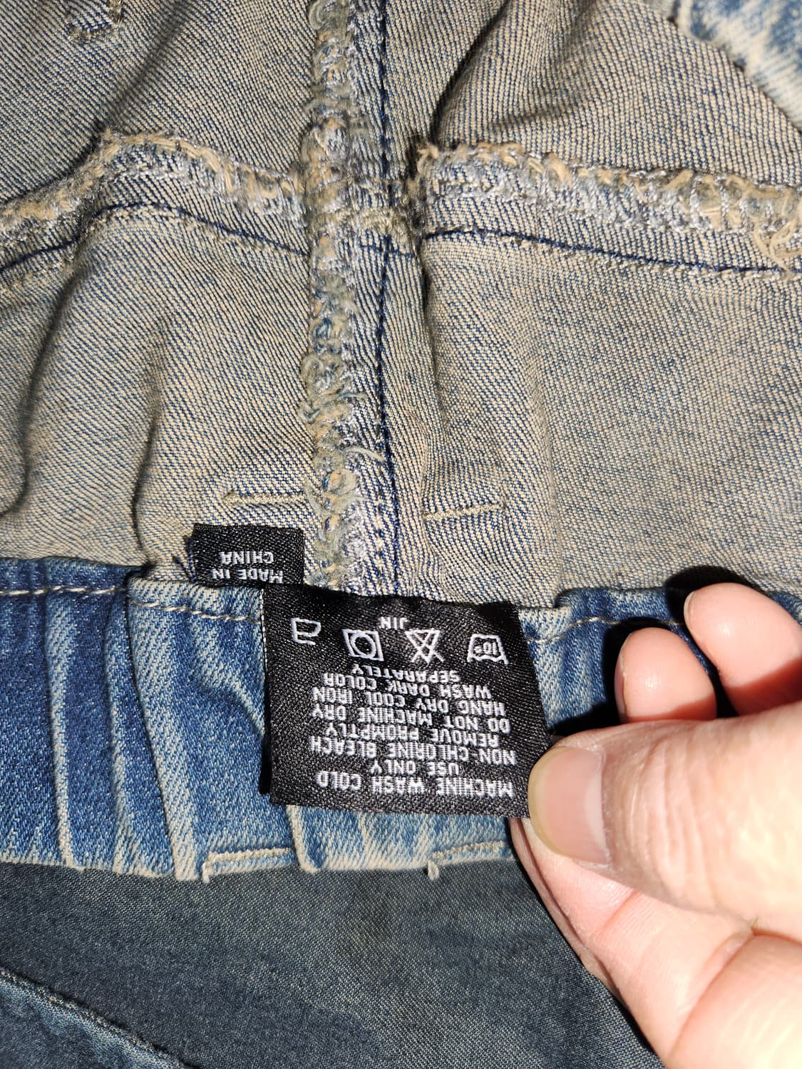 새것)빅토리어스 남성 조거 데님 팬츠 L(34) 상품이미지6