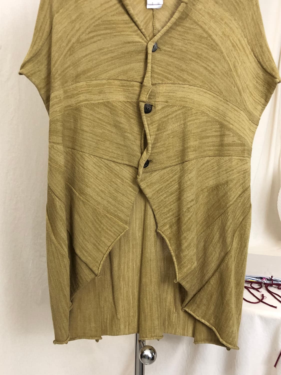 Plantation Leaf Shape Cardigan 상품이미지3