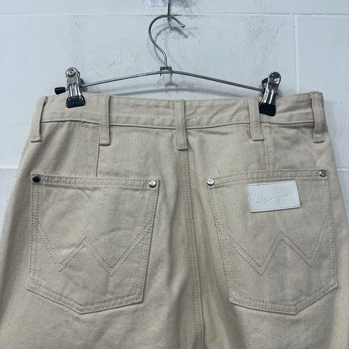 랭글러 코튼 와이드 팬츠 상품이미지4