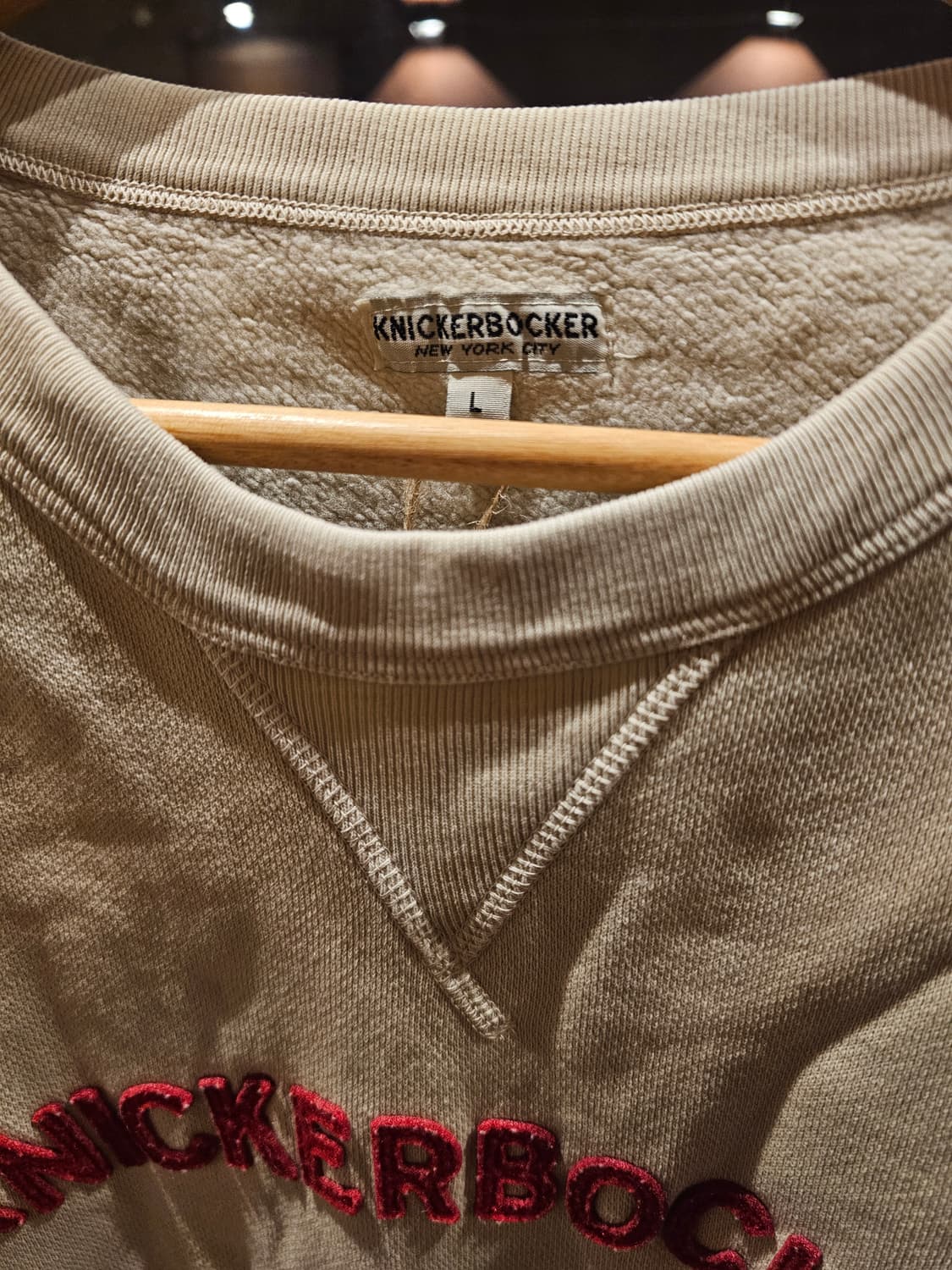 닉커버커 knickerbocket 스웻셔츠 L사이즈 상품이미지2