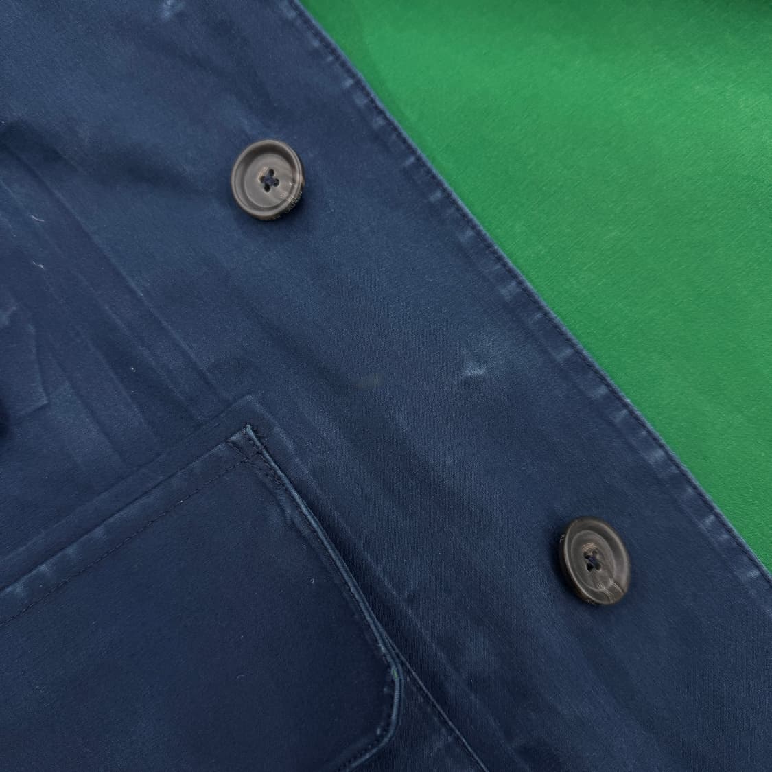 폴로 싱글 코튼 맥코트 레인코트 네이비 상품이미지8