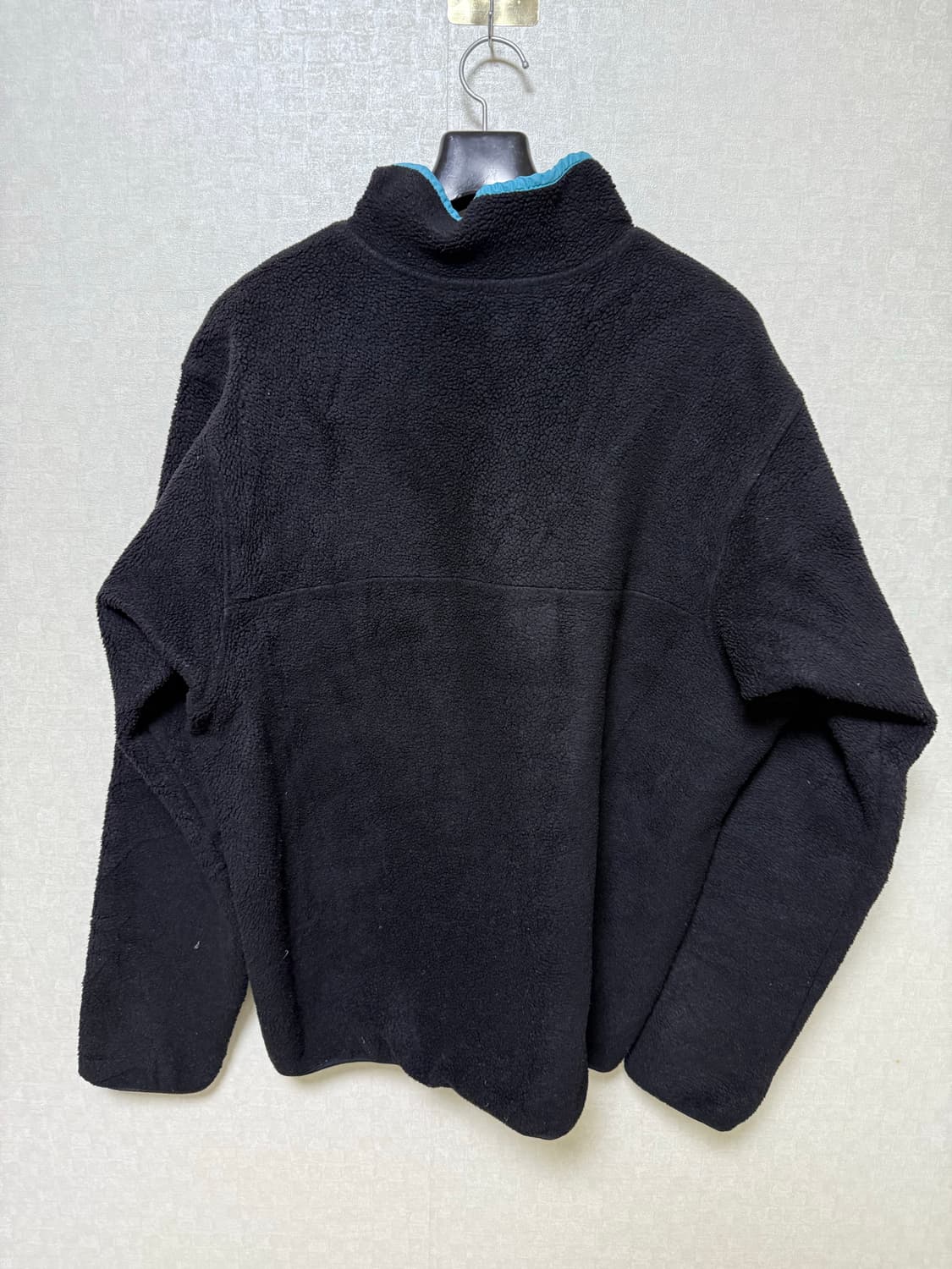 80s 파타고니아 풀오버 XL 블랙 상품이미지3
