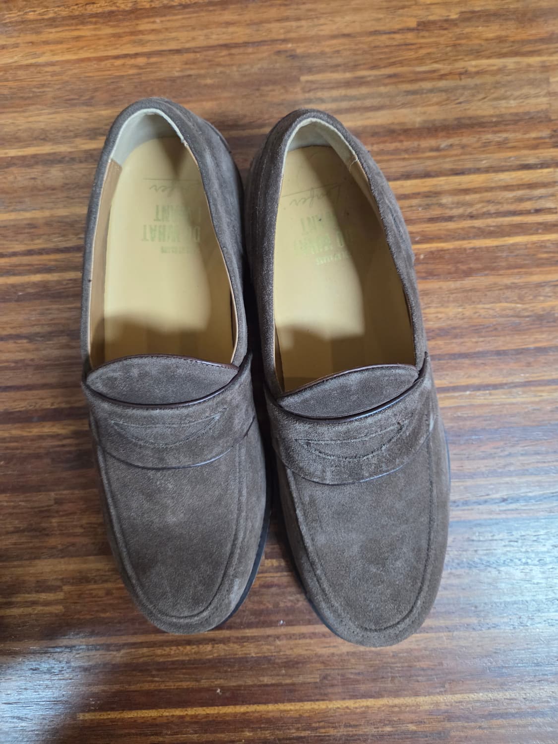 슈펜 깡스타일리스트 스웨이드 레더 로퍼 구두 265 상품이미지3