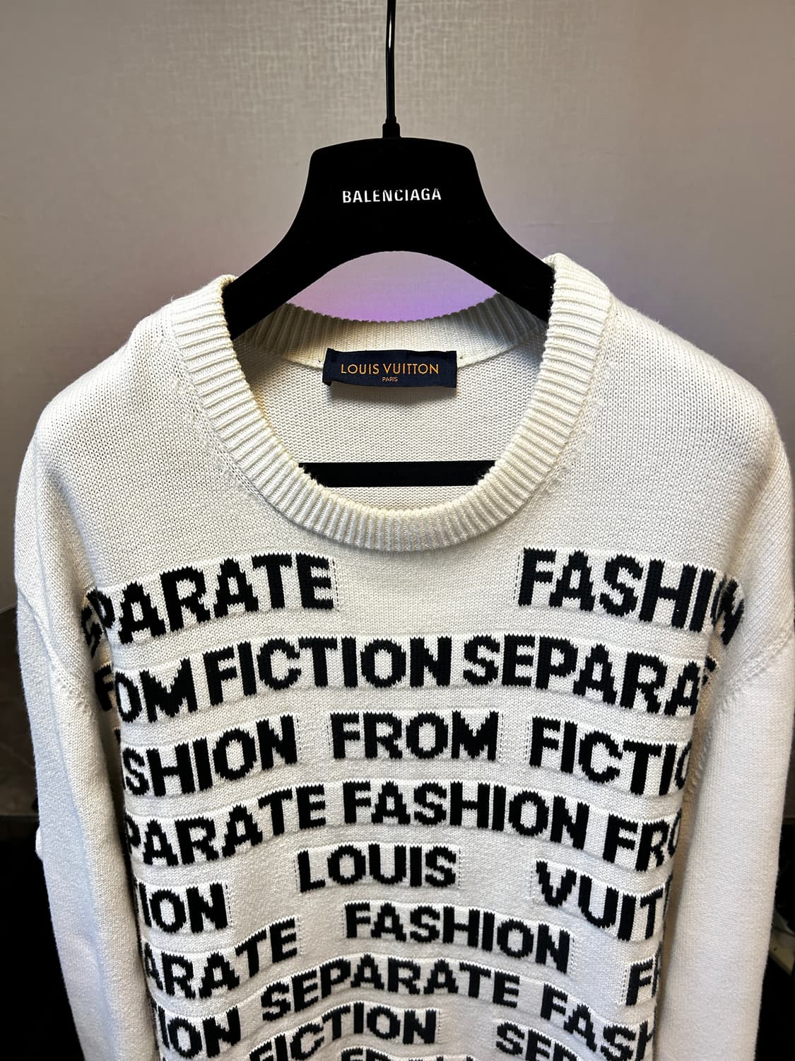 루이비통 레터스 니트 스웻 상품이미지3
