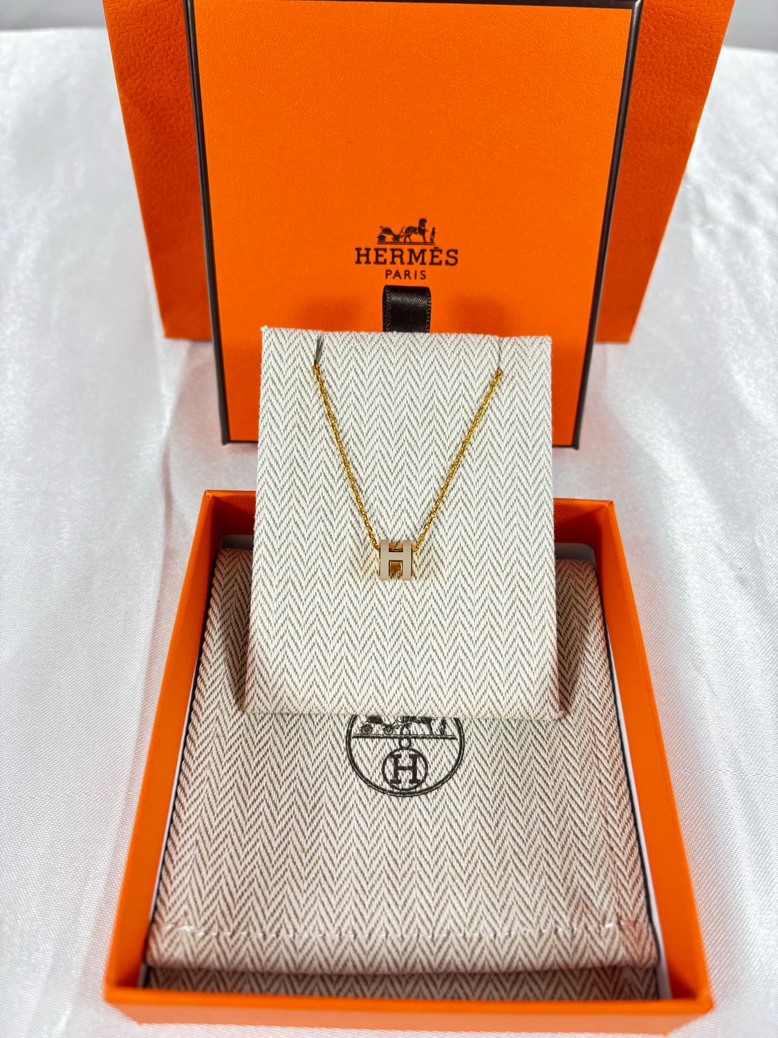 (새상품급/25년식)에르메스 팝아슈 골드 마롱글라세 상품이미지2