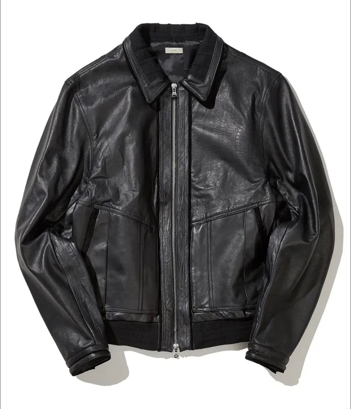 xlim 엑슬림 ep4 02 레더 자켓 4 상품이미지1