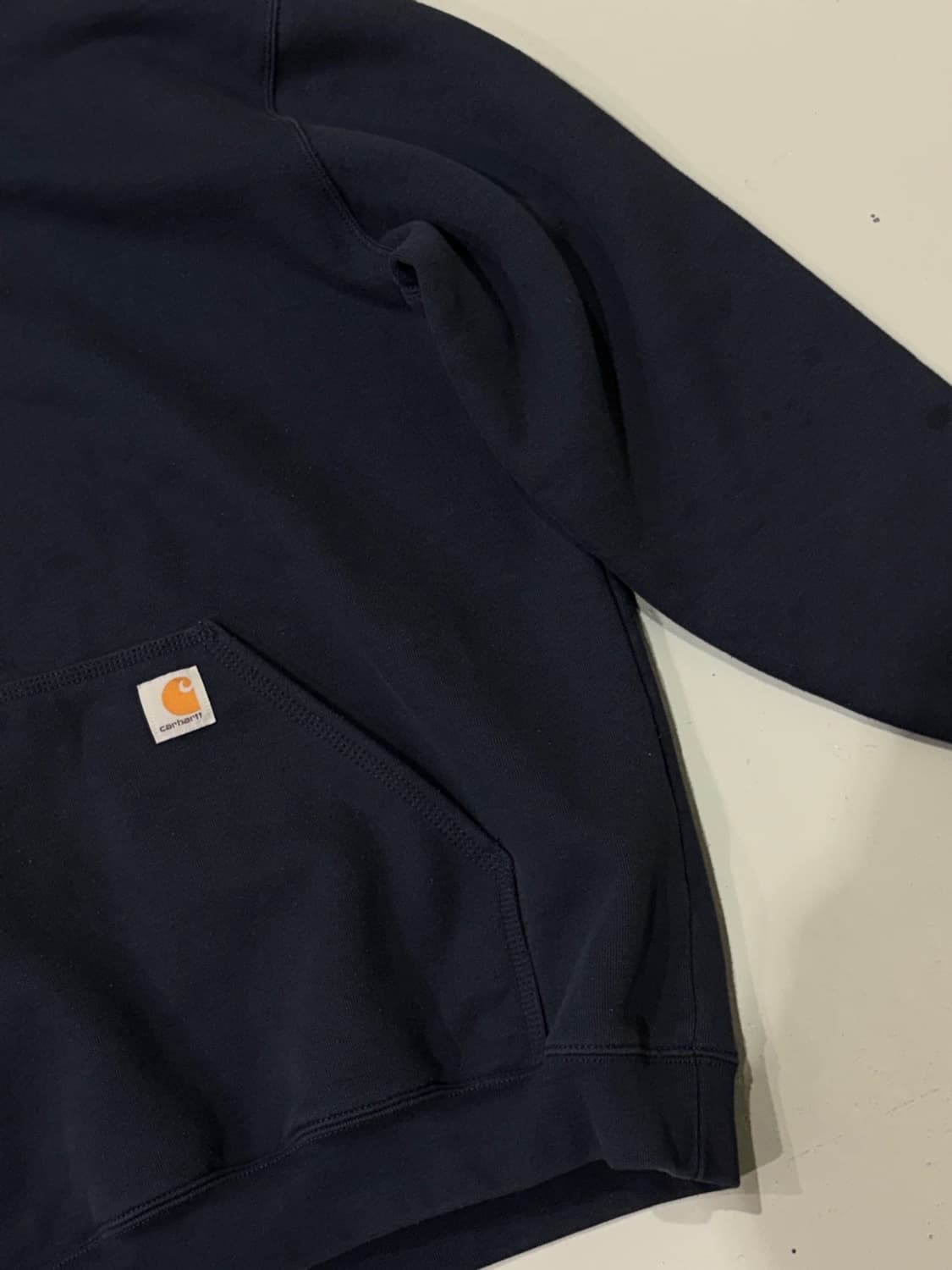 칼하트 네이비 후드티 상품이미지3