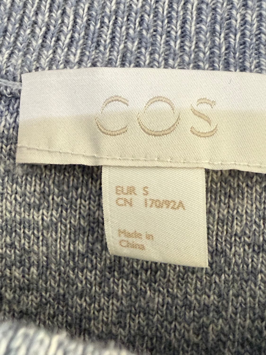 코스 그레이쉬 하늘색 니트 상품이미지3