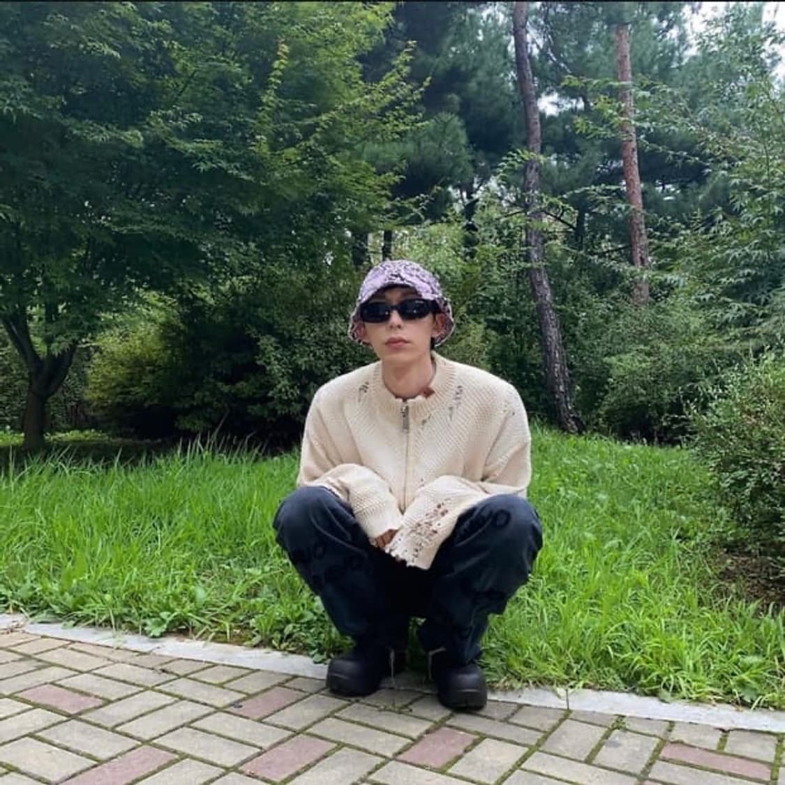 미하라야스히로 니트집업 50 상품이미지1