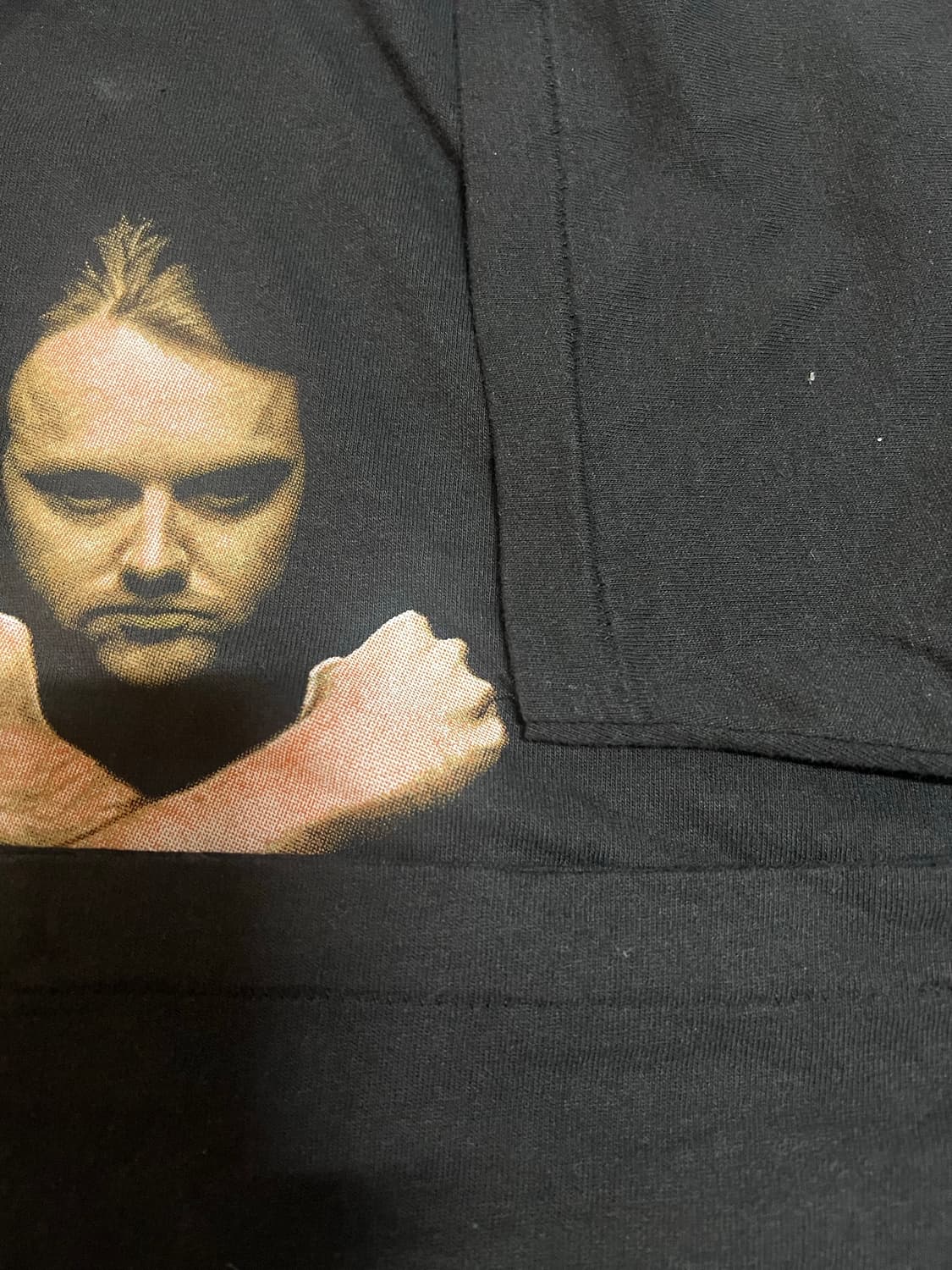 metallica vintage 1992 birth 싱글스티치 티셔츠 상품이미지7