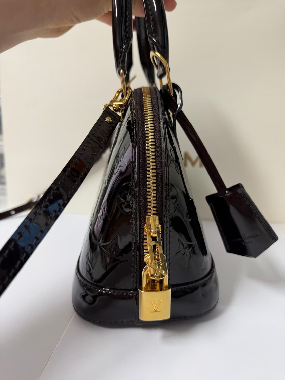 [정품] 루이비통 알마 bb 베르니  상품이미지3