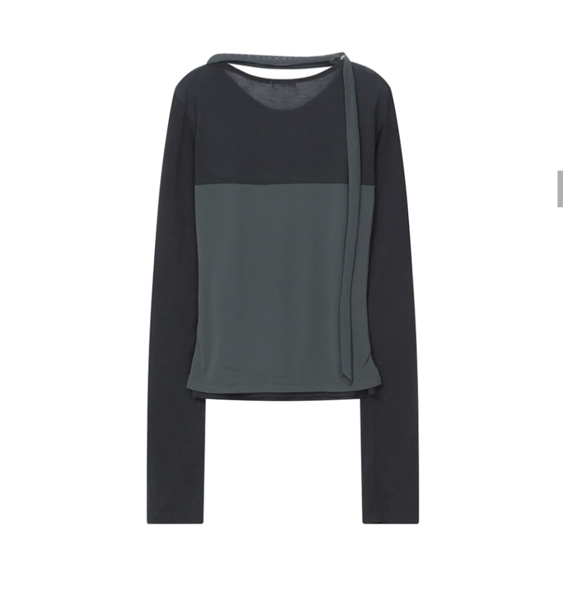 미세키서울 레이어드 롱 슬리브 긴팔티 상품이미지3