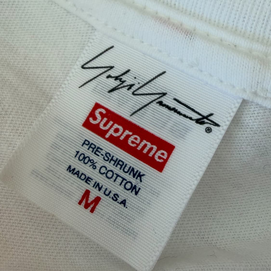 SUPREME & YOHJI YAMAMOTO TEE 상품이미지3