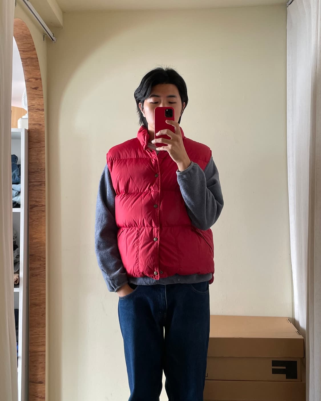 80’s Goose Down vest L 엘엘빈 구스 다운 푸퍼 베스트  상품이미지9