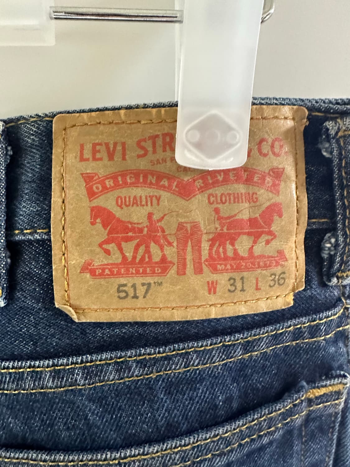 리바이스 levis 517 데님 청바지 W31 L36 상품이미지3