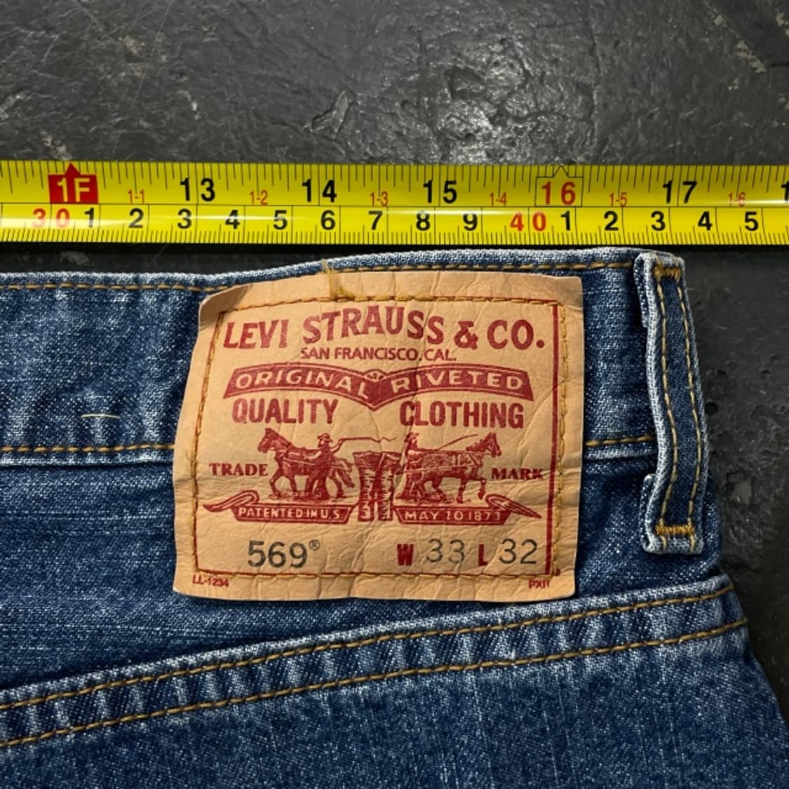 33 리바이스 569 루즈핏 청바지  상품이미지8