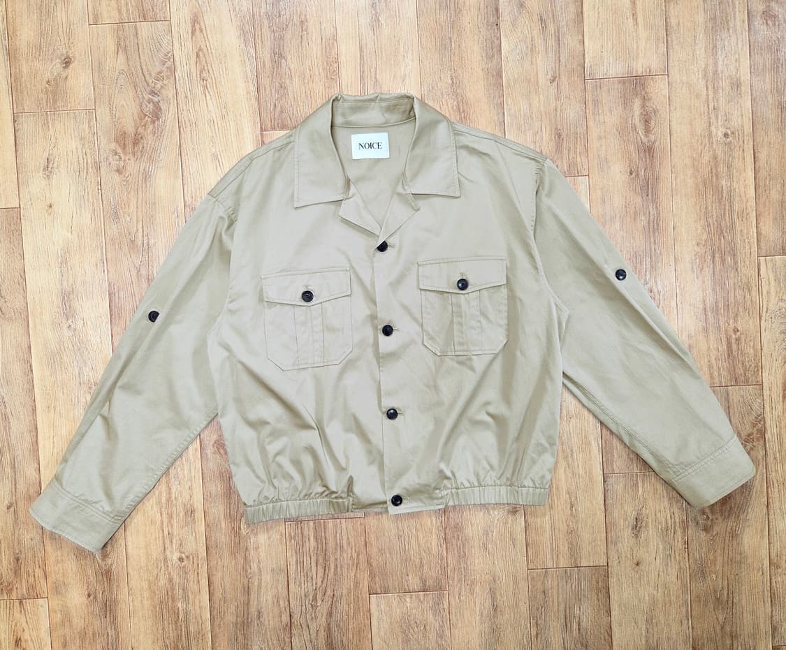 노이스(NOICE) 플랩포켓 코튼 블루종 자켓 95-100 상품이미지6