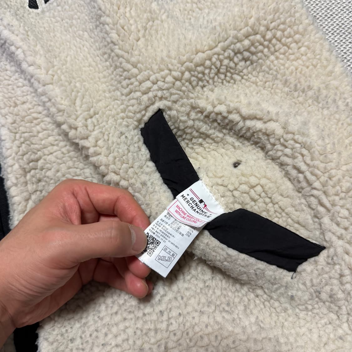 MLB 뉴욕 양키스 리버시블 후리스 조끼 상품이미지2