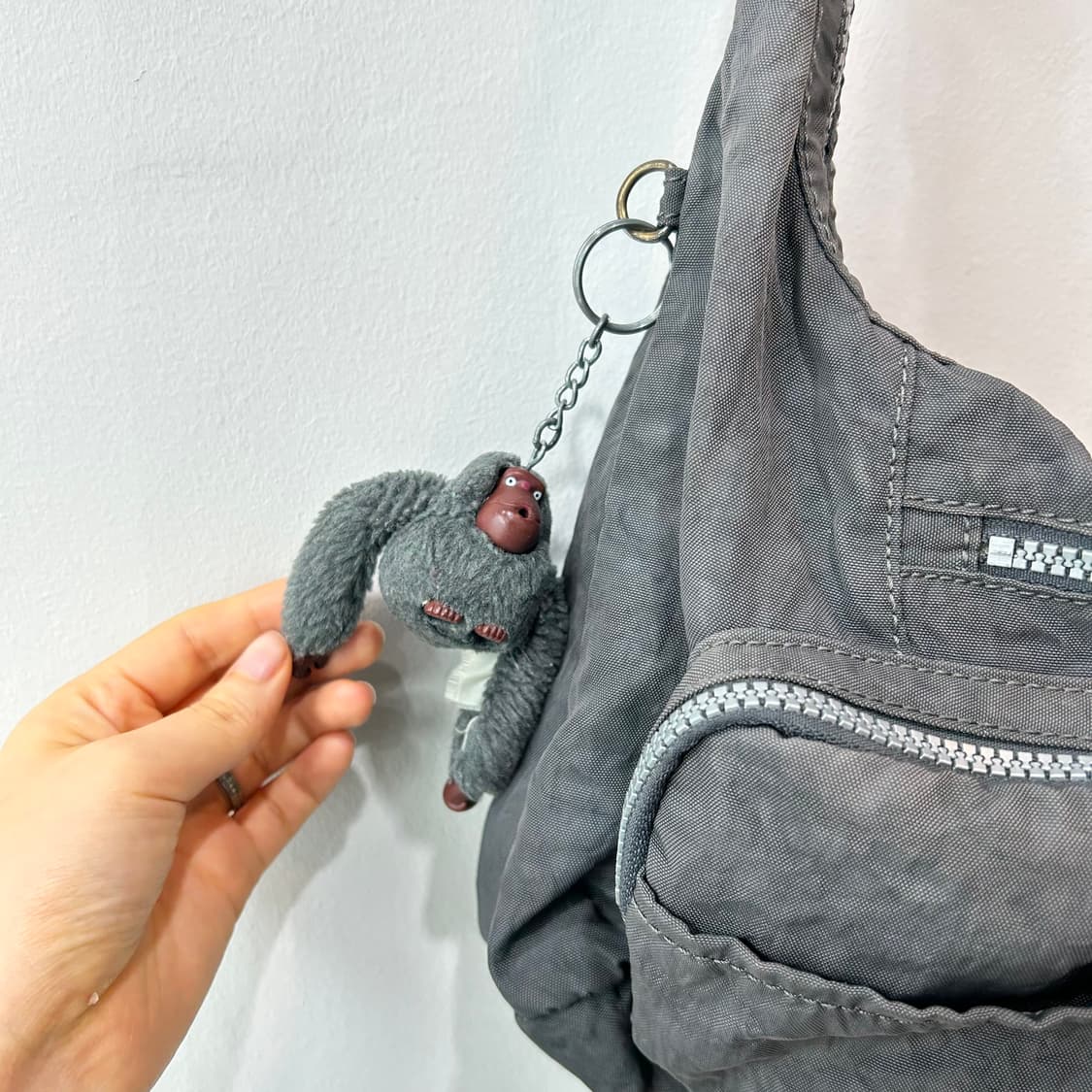 키플링 그레이 2pocket 크로스백 상품이미지3