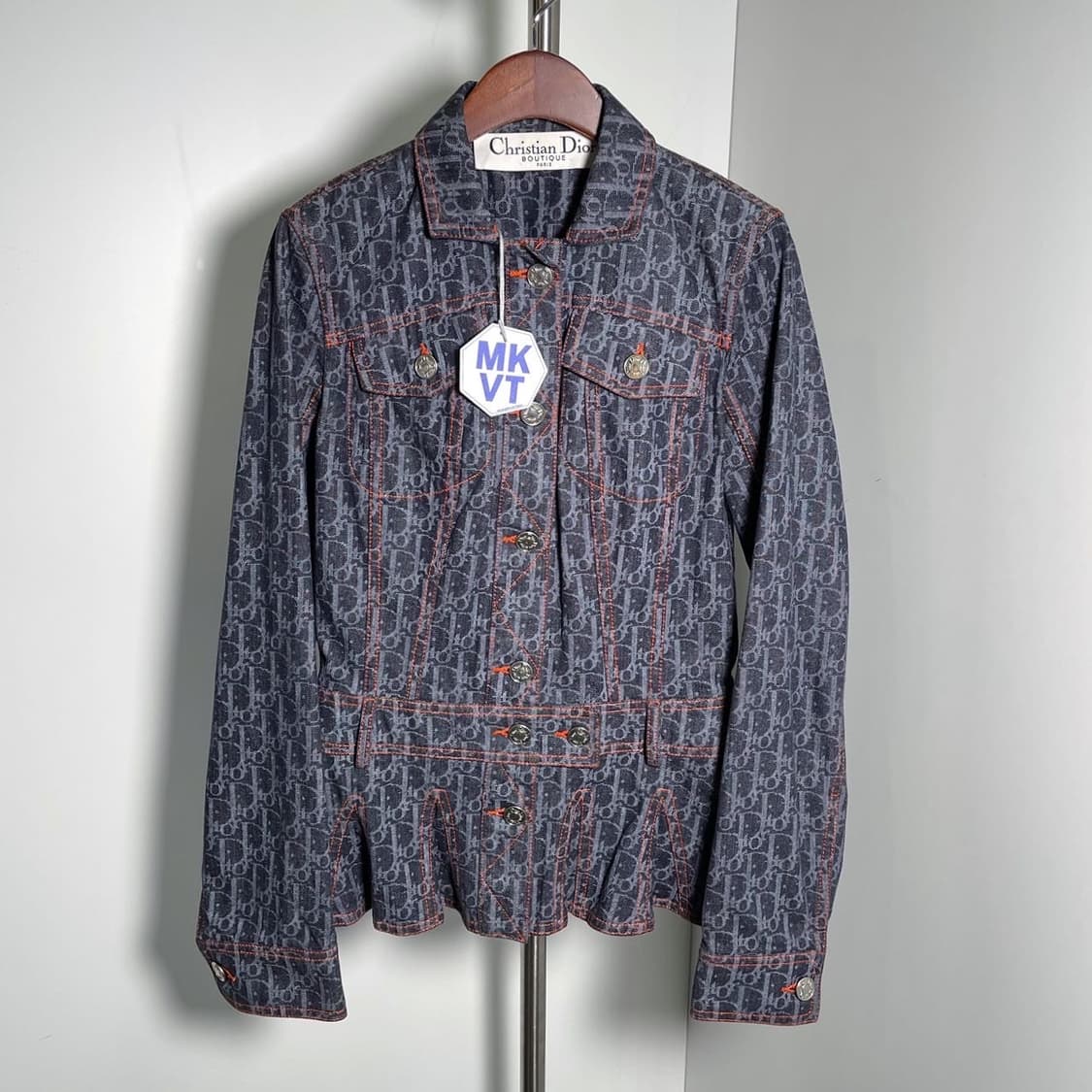 크리스챤 디올 오블리크 모노그램 데님 자켓 상품이미지1