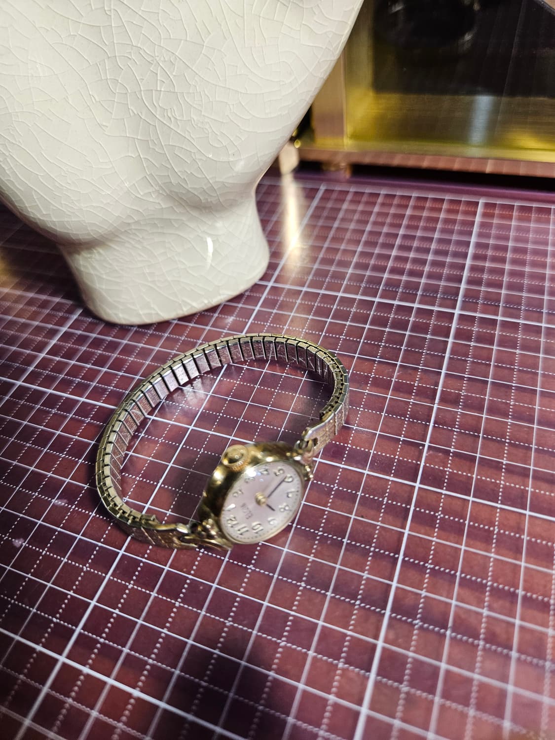 엘진 빈티지 여성용 수동 핸드와인딩 시계  상품이미지4