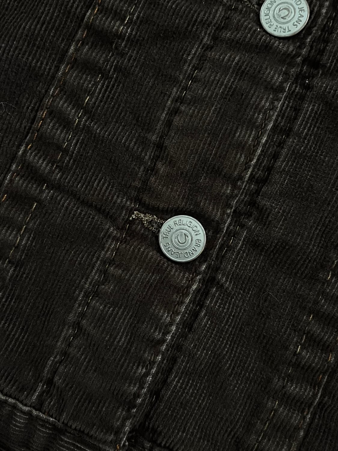 True Religion 트루릴리전 브라운 퍼 트리밍 자켓 상품이미지9