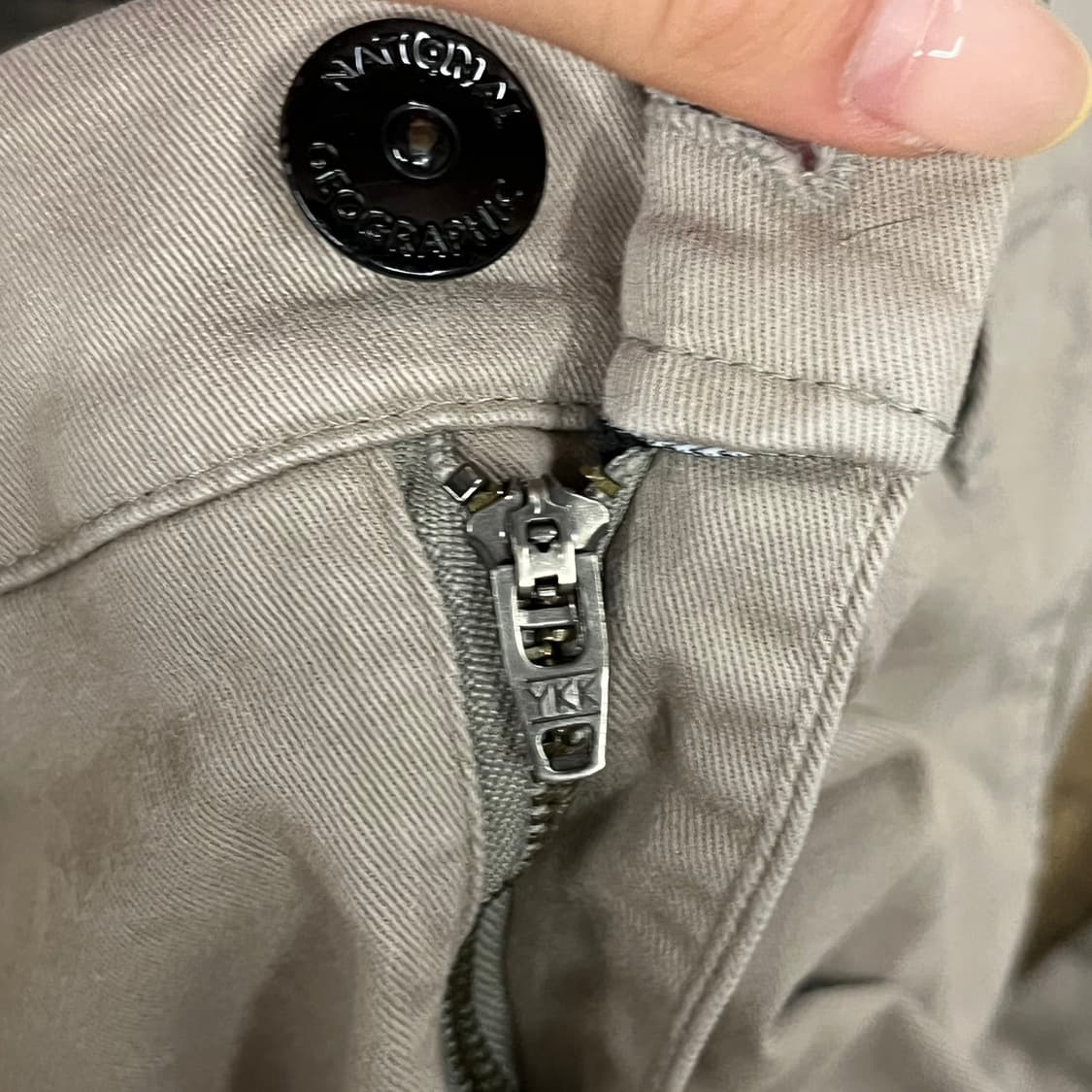 [정품/76] 내셔널지오그래픽 카고 바지 회색 b18 상품이미지7