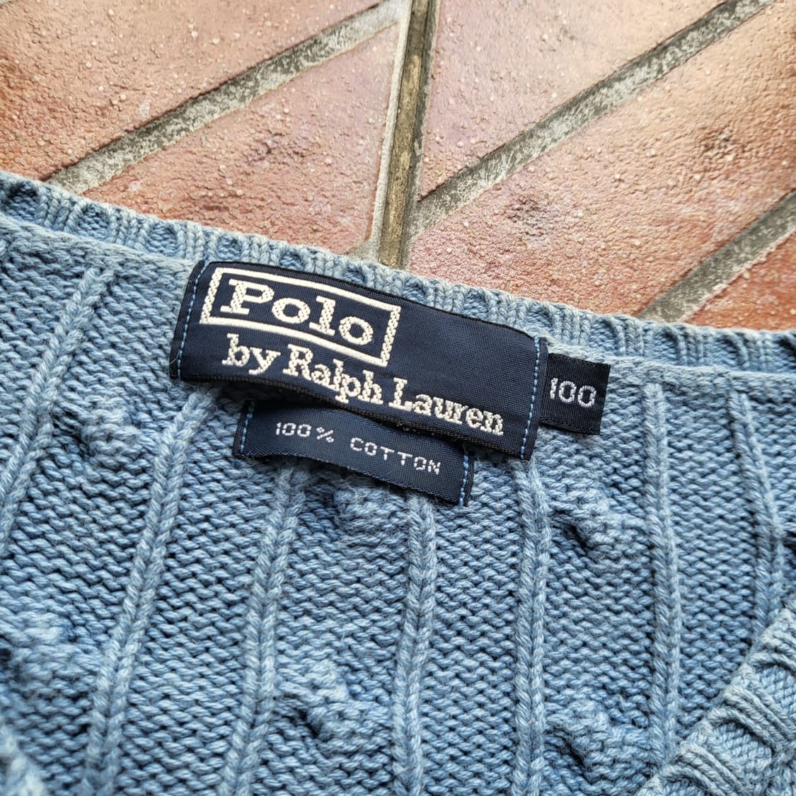 폴로 랄프로렌 케이블 니트 100 상품이미지3