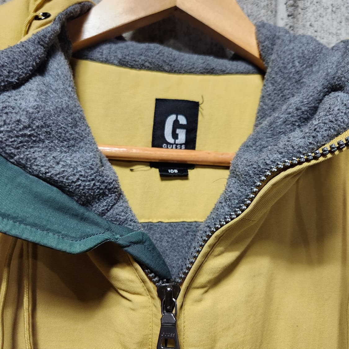 Guess 게스 90s 아노락 점퍼 XL 플리스 안감 상품이미지5