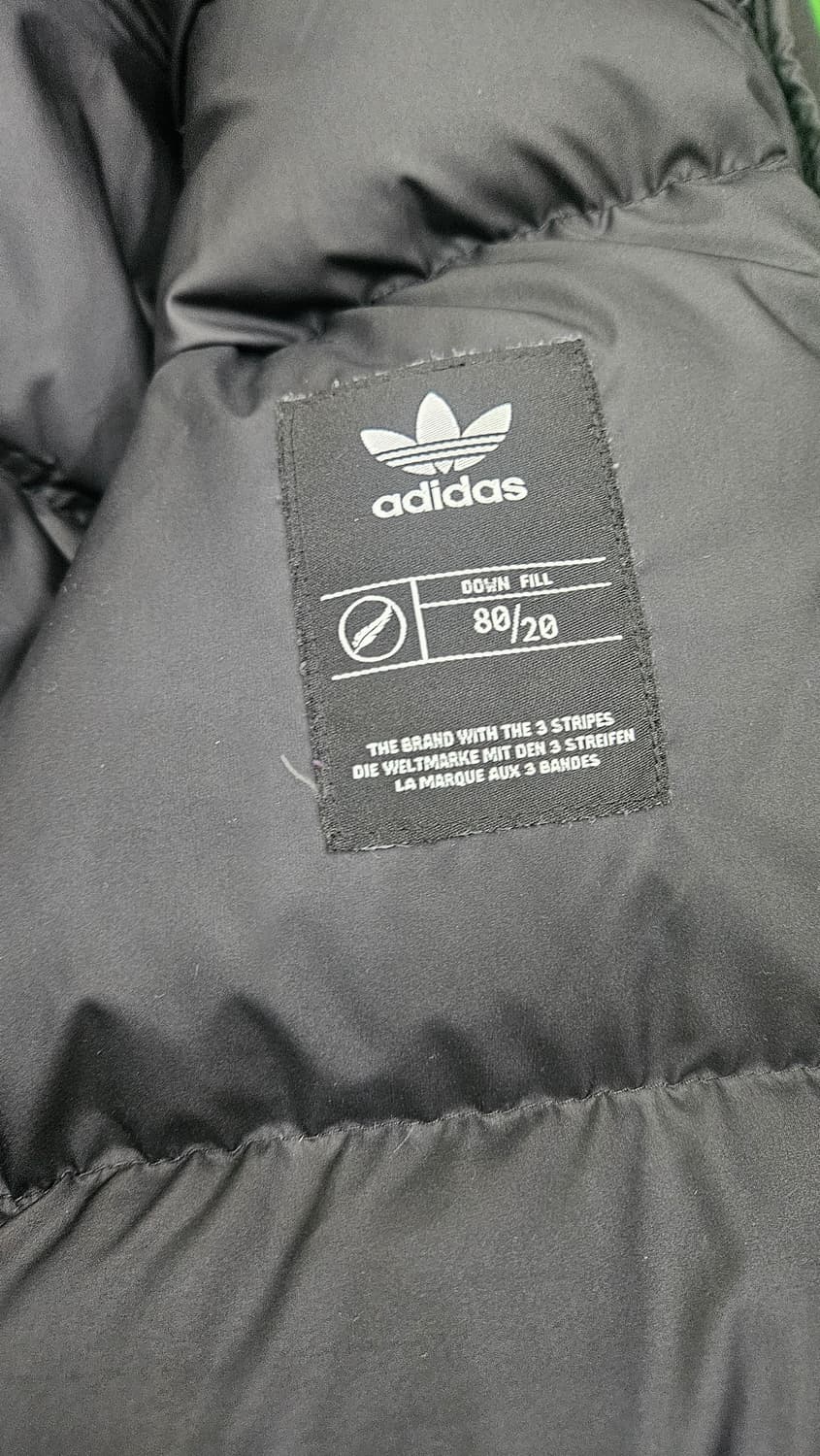 아디다스 여성 블랙후드 덕다운 패딩 블랙 M 상품이미지7