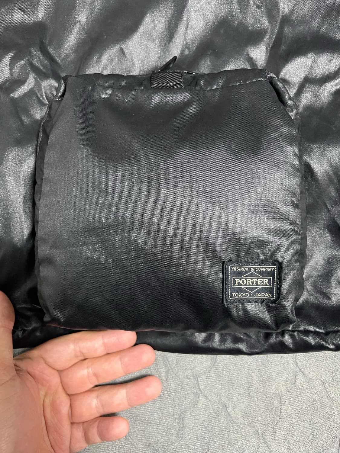 Porter 요시다포터 나일론 패커블 백팩 블랙 상품이미지2