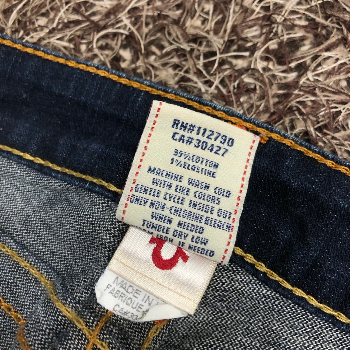 트루릴리전 Billy 빌리 데님 팬츠 상품이미지8